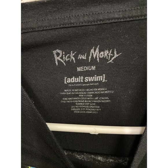Rick And Morty Adult Swim T-Shirt Boys Medium Short Sleeved Graphic - Picture 4 of 4